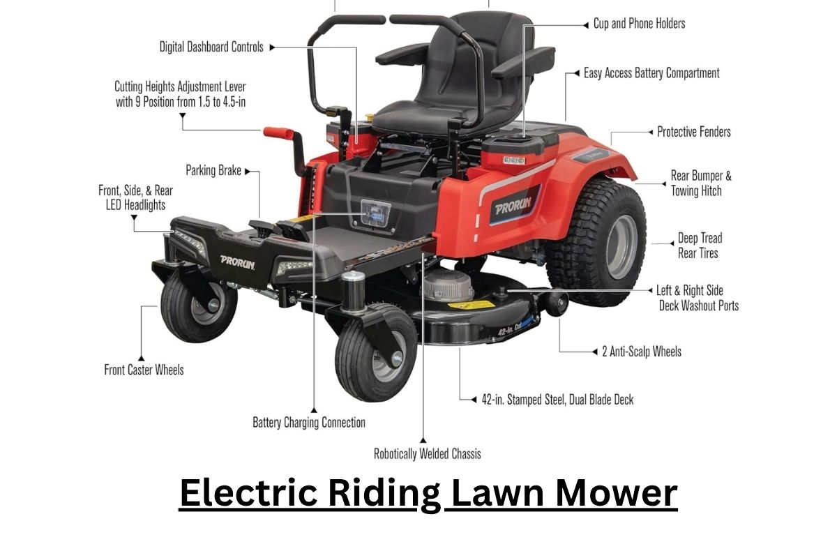 best electric riding lawn mower