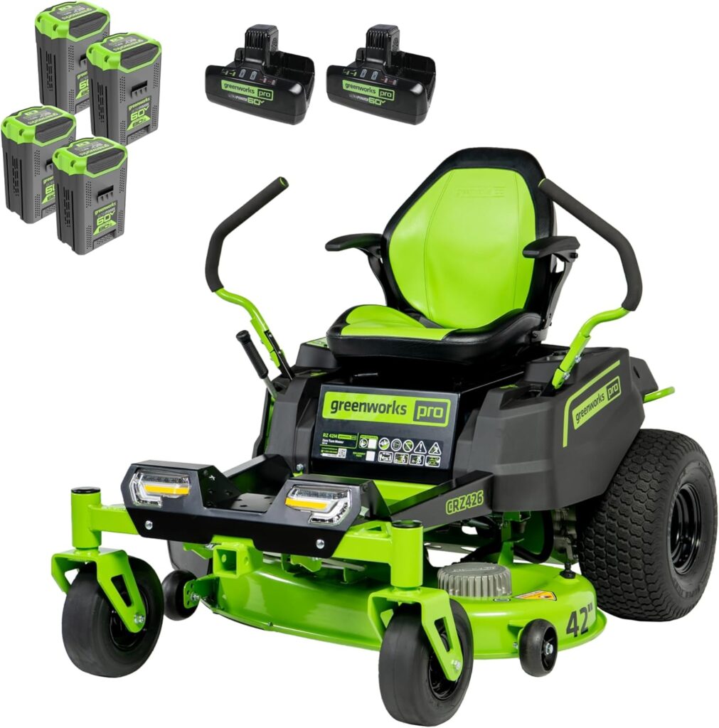 best electric riding lawn mower