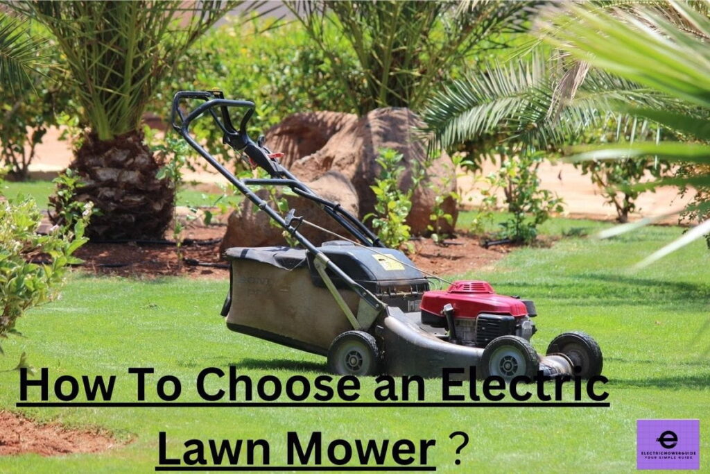 How to choose an electric lawn mower