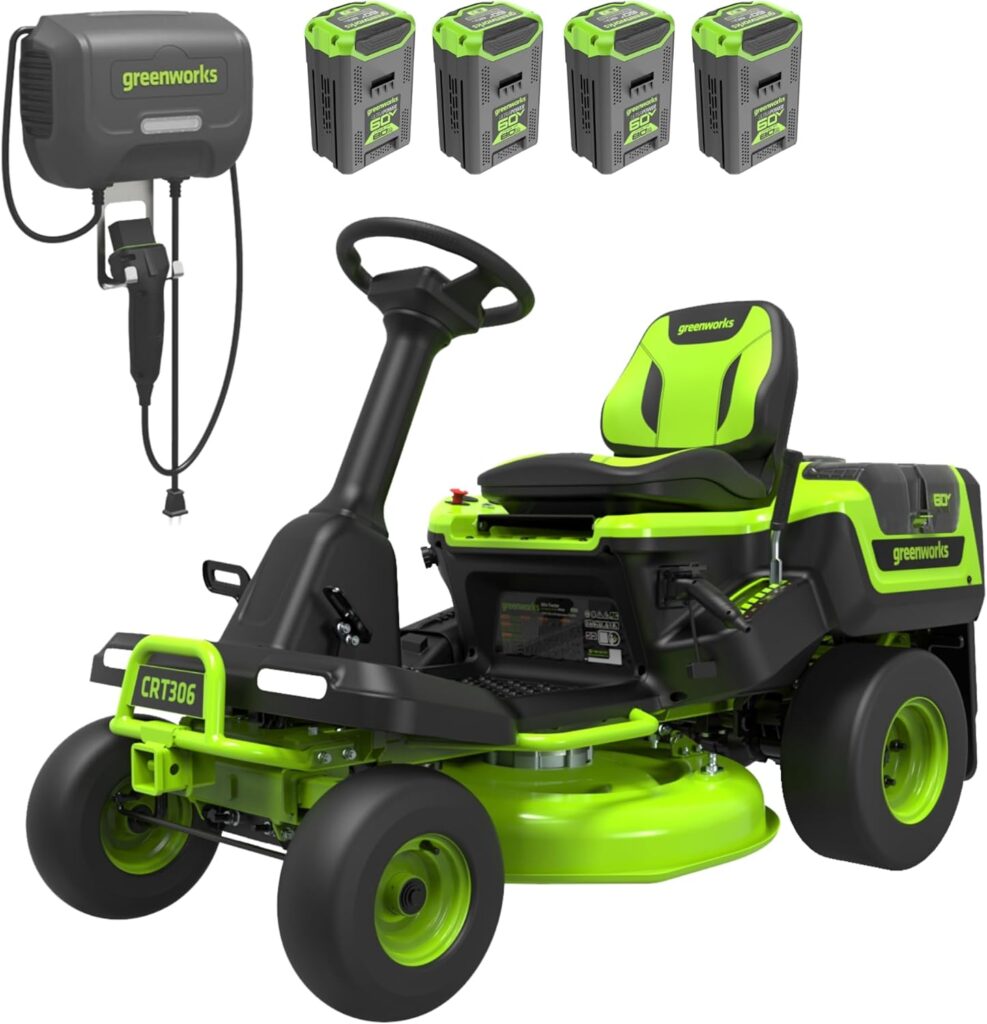 best electric riding lawn mower under $4000