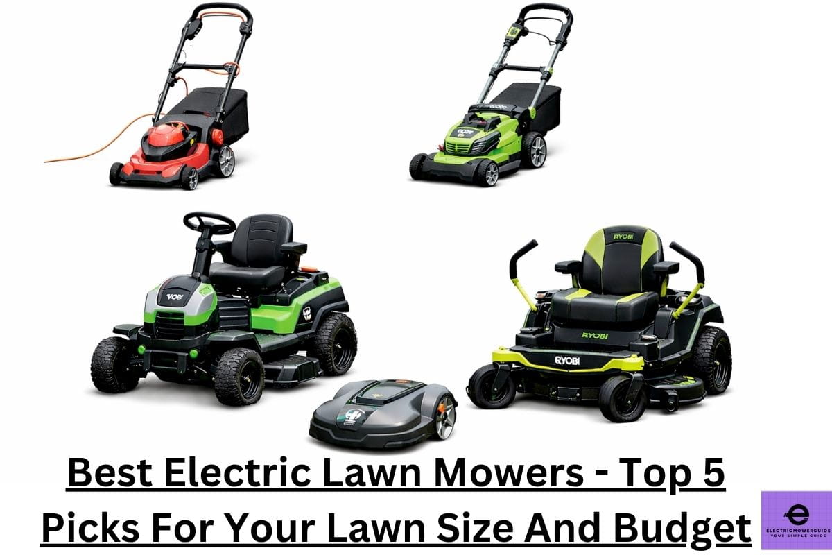 best electric lawn mower