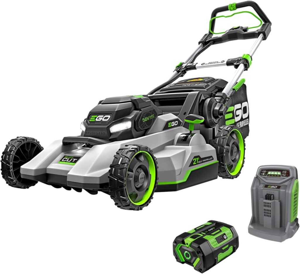 best electric lawn mower for thick grass and weeds