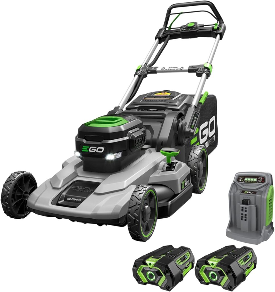 best cordless electric lawn mower with long battery life