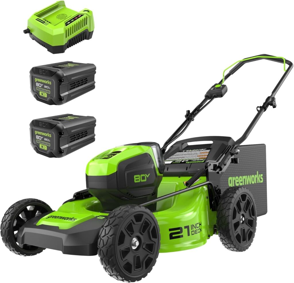 best cordless electric lawn mower with long battery life