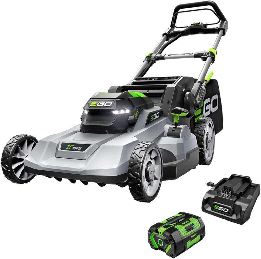 best electric lawn mower for thick grass and weeds