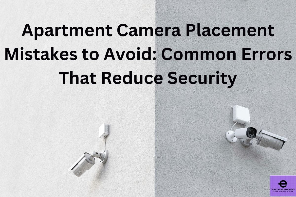 Apartment Camera Placement Mistakes to Avoid