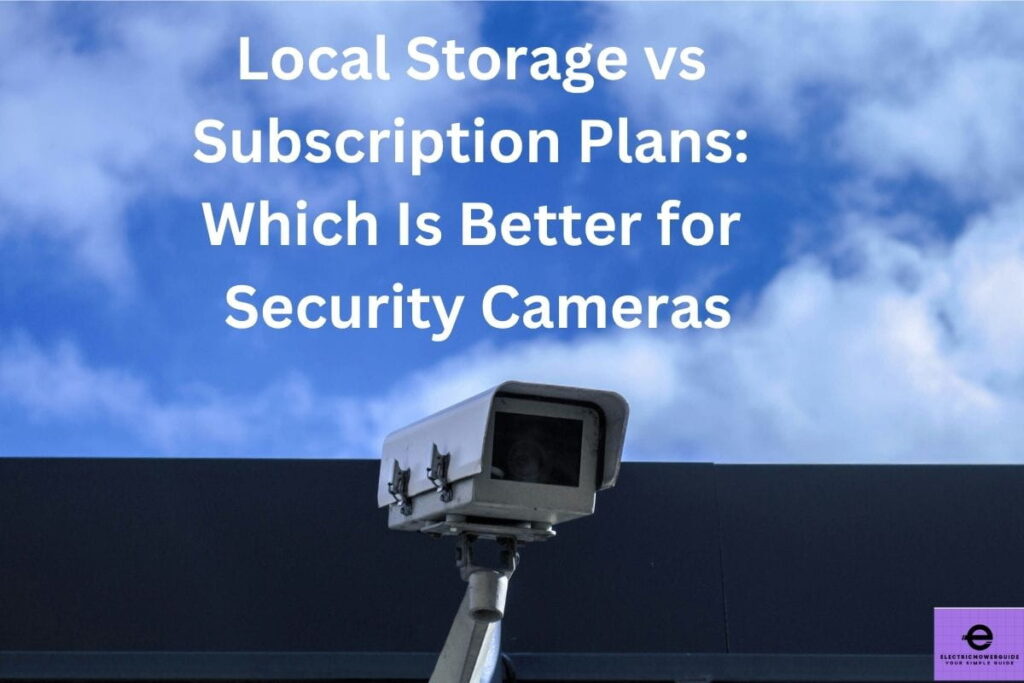 Local Storage vs Subscription Plans
