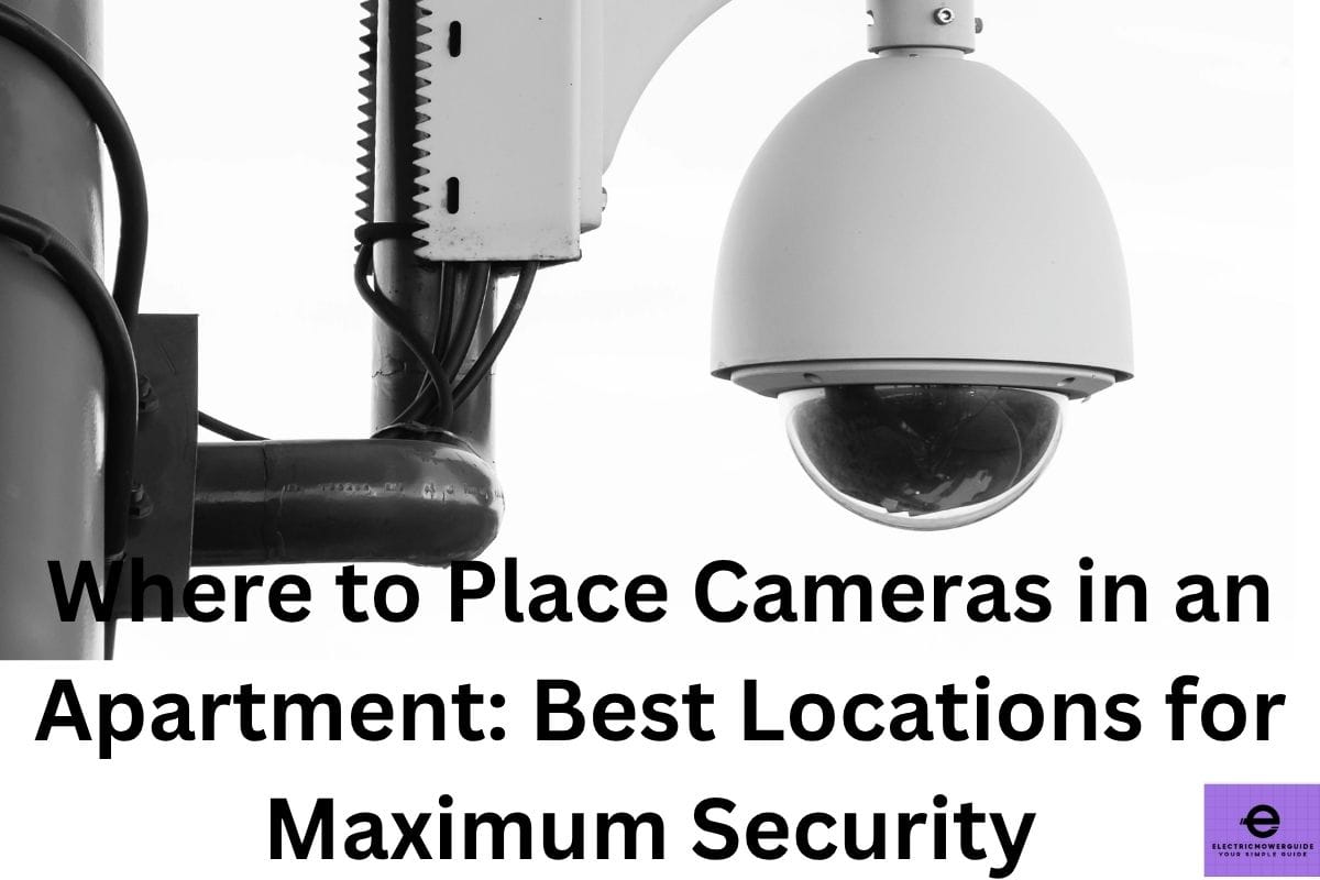 where to place cameras in an apartment