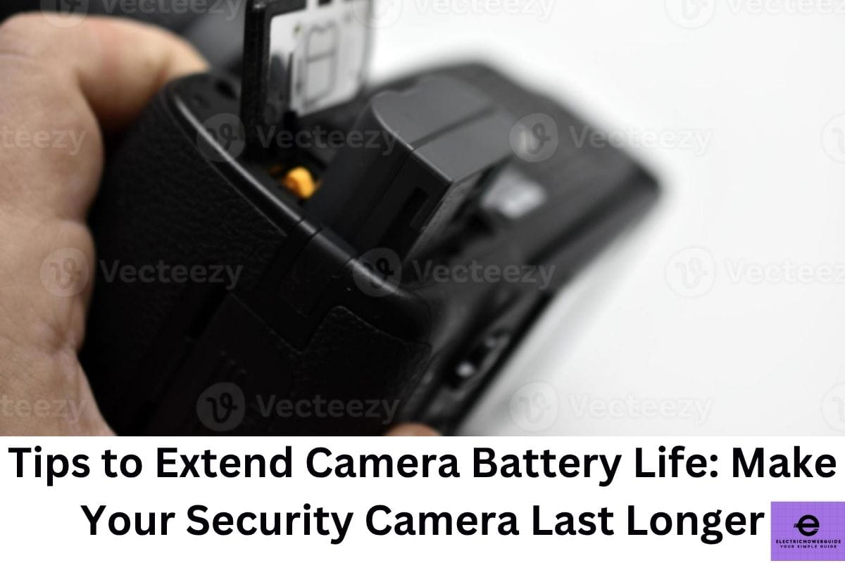 Tips to Extend Camera Battery Life