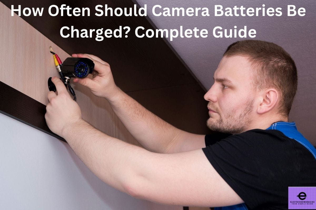 how often should camera batteries be charged