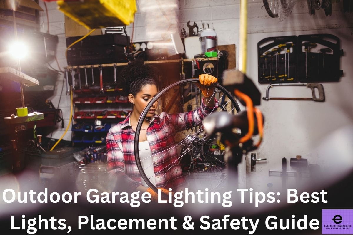 outdoor garage lighting tips